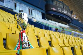 The Italian Super Cup Trophy Arrives In Saudi Arabia