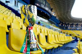 The Italian Super Cup Trophy Arrives In Saudi Arabia