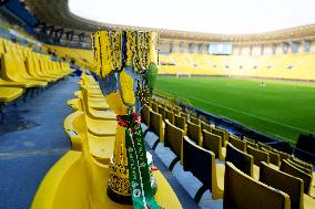 The Italian Super Cup Trophy Arrives In Saudi Arabia