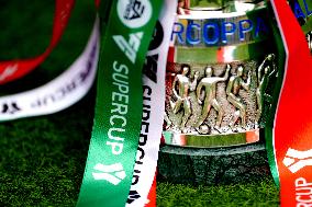 The Italian Super Cup Trophy Arrives In Saudi Arabia