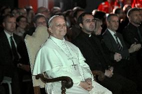Pope Leo XIV At School Christmas Concert in Castel Gandolfo - Italy