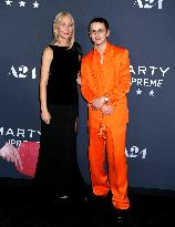 'Marty Supreme' New York Premiere