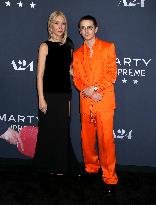 'Marty Supreme' New York Premiere