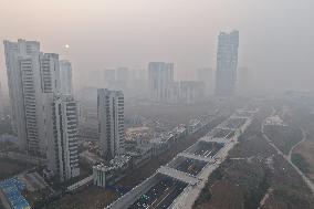 Haze Weather in Fuyang