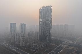 Haze Weather in Fuyang