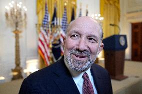 Donald Trump at Hanukkah reception - Washington