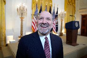 Donald Trump at Hanukkah reception - Washington