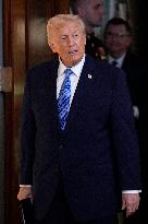 Donald Trump at Hanukkah reception - Washington