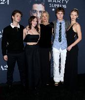 'Marty Supreme' New York Premiere