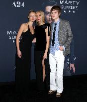 'Marty Supreme' New York Premiere