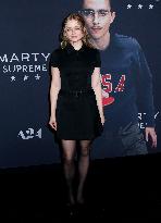 'Marty Supreme' New York Premiere