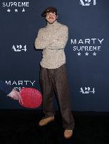 'Marty Supreme' New York Premiere