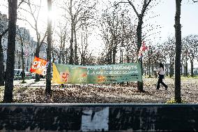 Protest Against The Social Security Finance Bill - Paris