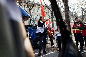 Protest Against The Social Security Finance Bill - Paris
