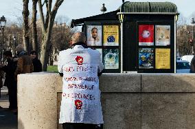 Protest Against The Social Security Finance Bill - Paris