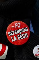 Protest Against The Social Security Finance Bill - Paris