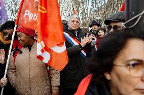 Protest Against The Social Security Finance Bill - Paris
