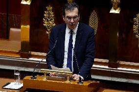 Debate and vote of PLFSS in the National Assembly - Paris