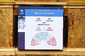 Debate and vote of PLFSS in the National Assembly - Paris