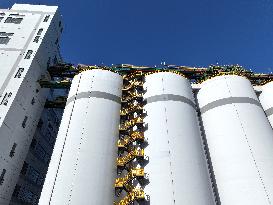 Offshore Grain Warehouse Construction in Lianyungang
