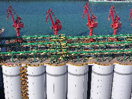 Offshore Grain Warehouse Construction in Lianyungang