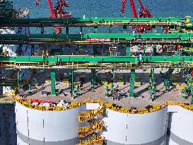 Offshore Grain Warehouse Construction in Lianyungang