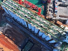 Offshore Grain Warehouse Construction in Lianyungang