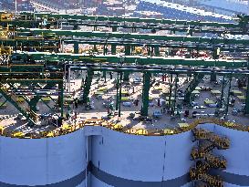 Offshore Grain Warehouse Construction in Lianyungang