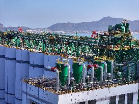 Offshore Grain Warehouse Construction in Lianyungang