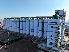 Offshore Grain Warehouse Construction in Lianyungang
