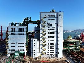 Offshore Grain Warehouse Construction in Lianyungang
