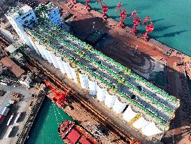 Offshore Grain Warehouse Construction in Lianyungang