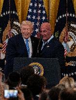 Trump Hosts a Hanukkah Reception - Washington