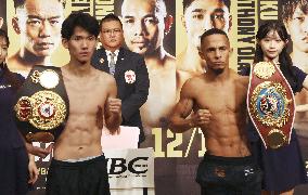 Boxing: Weigh-in for Takami-Santiago bout