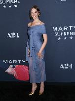 'Marty Supreme' New York Premiere