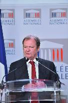 Weekly Press Conference Of Parliamentary Groups - Paris