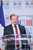 Weekly Press Conference Of Parliamentary Groups - Paris