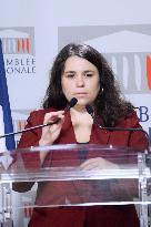 Weekly Press Conference Of Parliamentary Groups - Paris