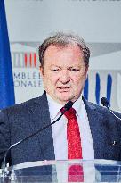 Weekly Press Conference Of Parliamentary Groups - Paris