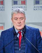 Weekly Press Conference Of Parliamentary Groups - Paris