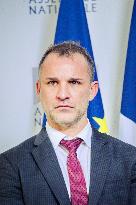 Weekly Press Conference Of Parliamentary Groups - Paris