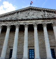 National Assembly Palais Bourbon Illustration - Paris