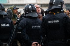 Mossos Prepare to Evict Settlement - Barcelona