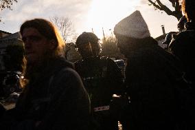 Mossos Prepare to Evict Settlement - Barcelona