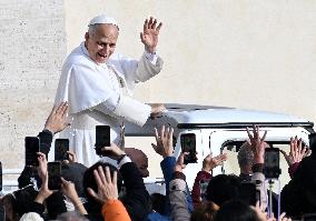 Pope Leo XIV Leads The General Audience - Vatican