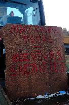 Farmers Block the A61 Motorway - Castelnaudary