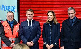 Macron Discusses Democracy Challenges With Readers - Marseille