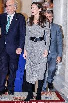 Queen Letizia At FundeuRAE Anniversary - Madrid
