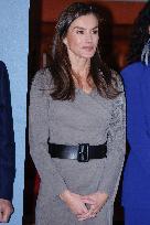 Queen Letizia At FundeuRAE Anniversary - Madrid