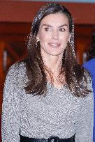 Queen Letizia At FundeuRAE Anniversary - Madrid